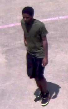 Robbery near elementary school, suspect wanted